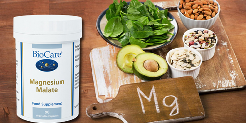 Магнезиев малат 90 капсули на супер цена от BioCare ефективно допълва магнезиевия дефицит
