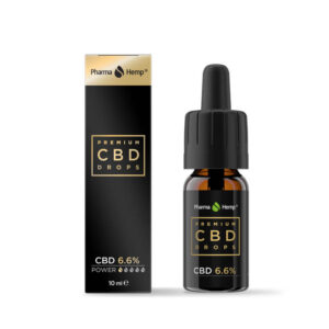 Premium Black CBD капки 6,6% (660 мг) 10 мл | Pharma Hemp