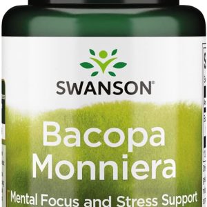 Bacopa Monniera 10:1 Extract 50 мг 90 Капсули | Swanson