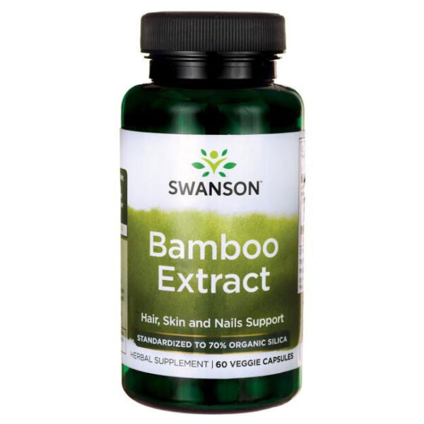 Bamboo Extract 60 вегетариански капсули | Swanson