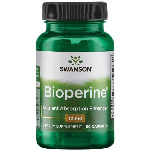 Bioperine 10 мг 60 капсули | Swanson