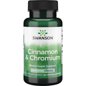 Cinnamon & Chromium with Chromax 60 веге капсули | Swanson