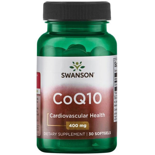 Co Q-10 400 мг 30 гел-капсули | Swanson