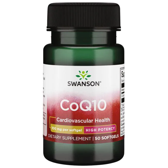 CoQ10 100 мг 50 гел-капсули | Swanson