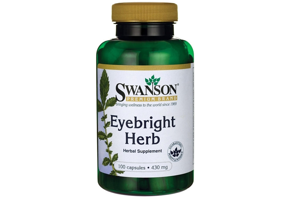 Eyebright Herb 430 мг 100 капсули | Swanson