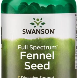 Fennel Seed 480 мг 100 капсули | Swanson