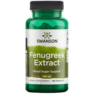 Fenugreek Extract 500 мг 90 капсули | Swanson