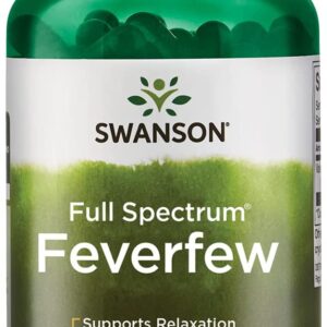 Feverfew 380 мг 100 капсули | Swanson