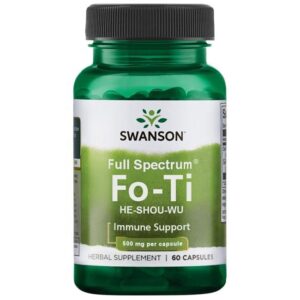 Fo-Ti (He-Shou-Wu) 500 мг 60 капсули | Swanson