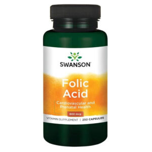 Folic Acid 800 мкг 250 капсули | Swanson