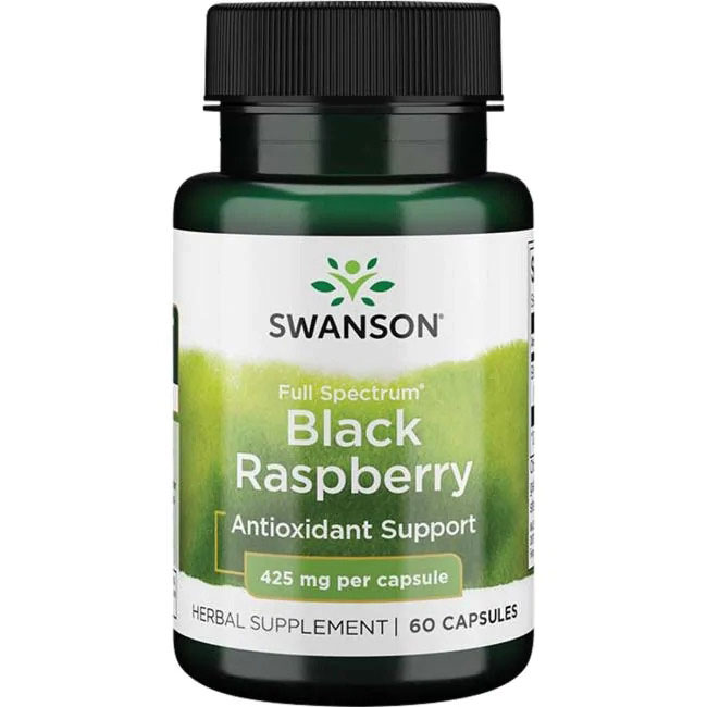 Full Spectrum Black Raspberry 425 мг 60 капсули | Swanson