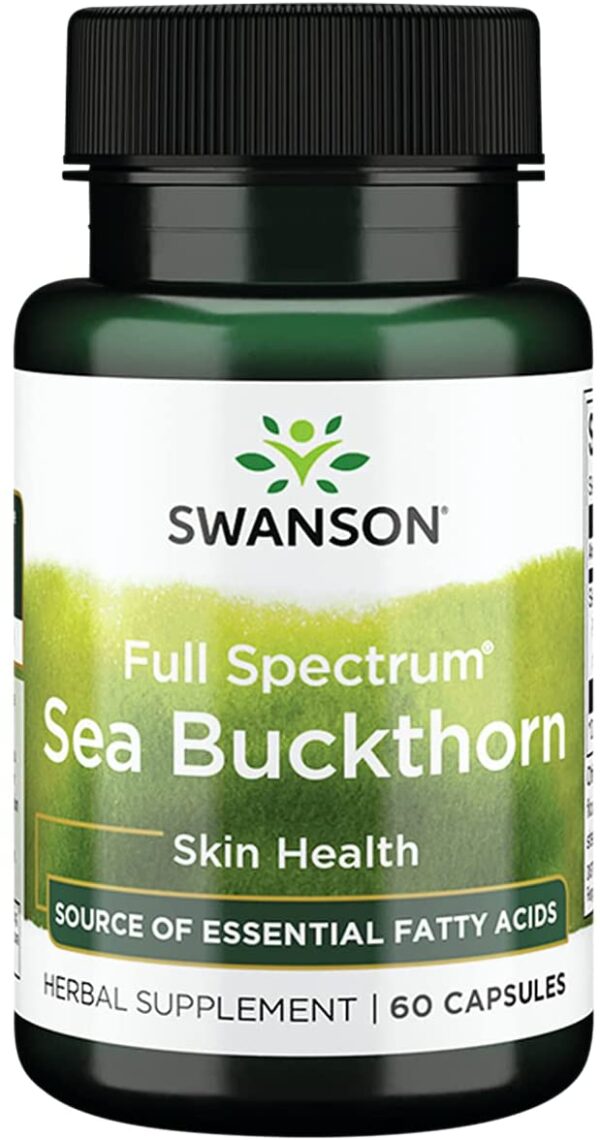 Full Spectrum Sea Buckthorn 400 мг 60 капсули | Swanson