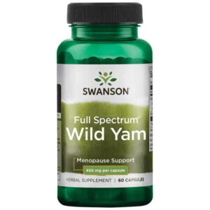 Full Spectrum Wild Yam 400 мг 60 капсули | Swanson