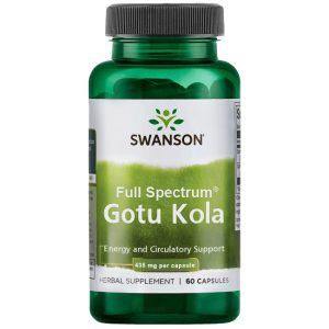 Gotu Kola 435 мг 60 капсули | Swanson