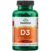 High Potency Vitamin D-3 1000 IU 250 капсули | Swanson