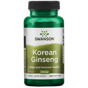 Korean Ginseng 500 мг 100 капсули | Swanson