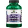 Liquid Calcium & Magnesium 120 гел-капсули | Swanson
