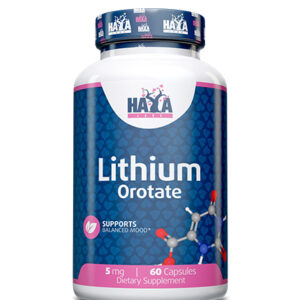 Lithium Orotate 5 мг 60 капсули | Haya Labs