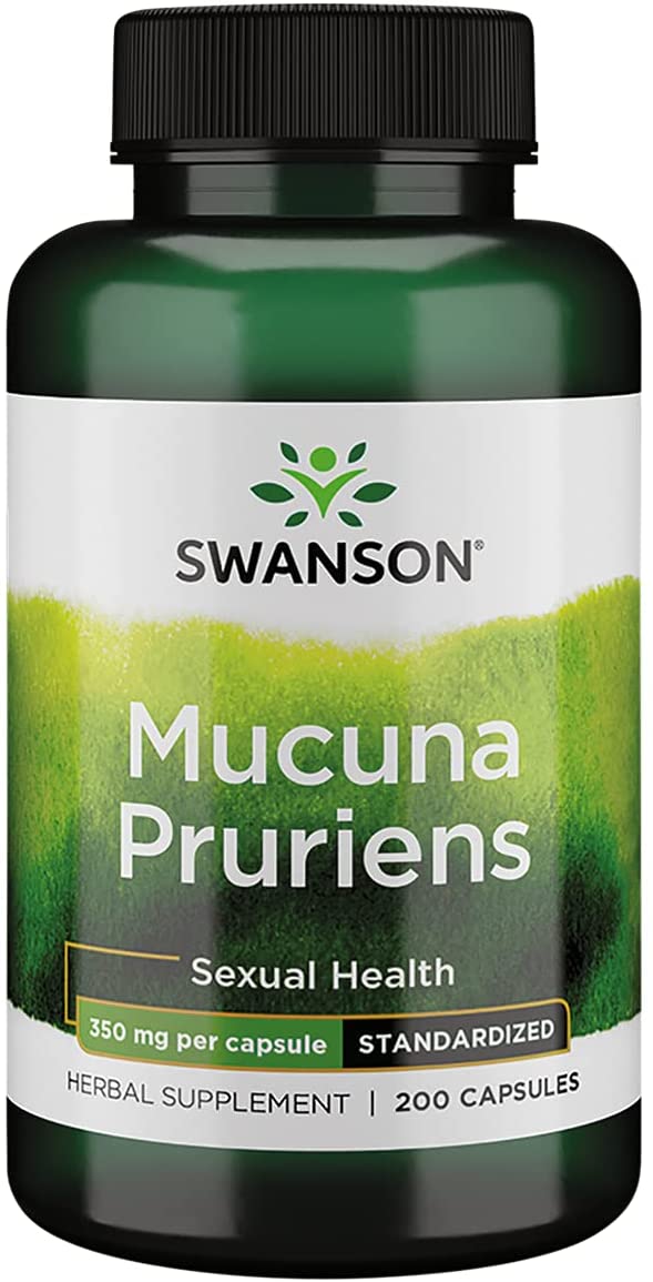 Mucuna Pruriens 350 мг 200 капсули | Swanson