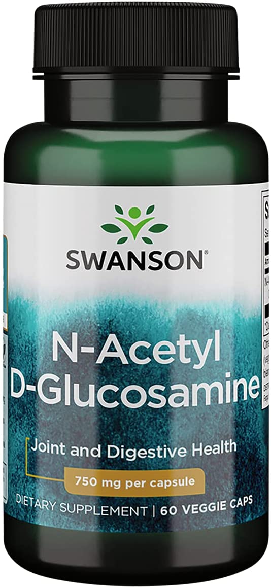 N-Acetyl D-Glucosamine (N-A-G) 750 мг 60 веге капсули | Swanson
