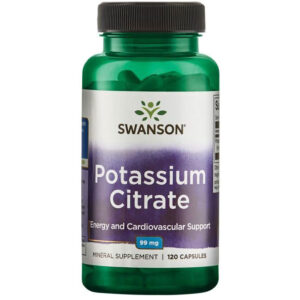 Potassium Citrate 99 мг 120 капсули | Swanson