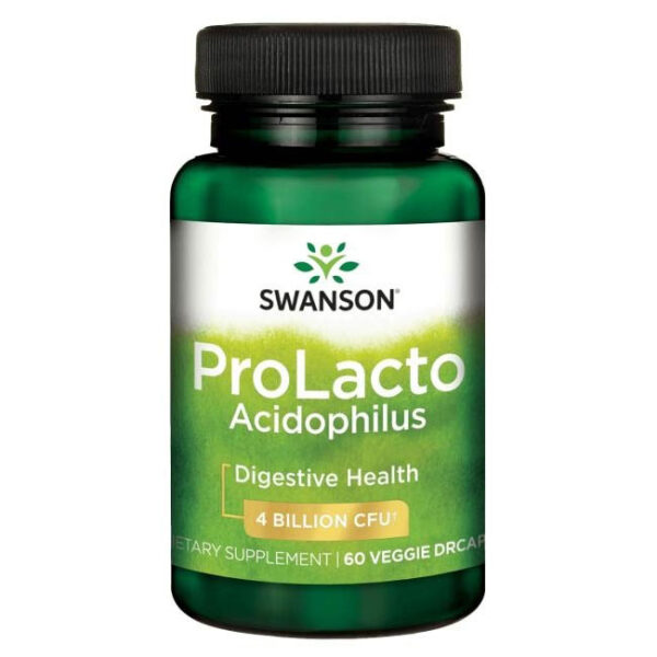 ProLacto Acidophilus 4 млрд. CFU 60 веге капсули | Swanson