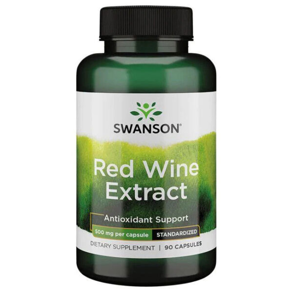 Red Wine Extract 500 мг 90 капсули | Swanson