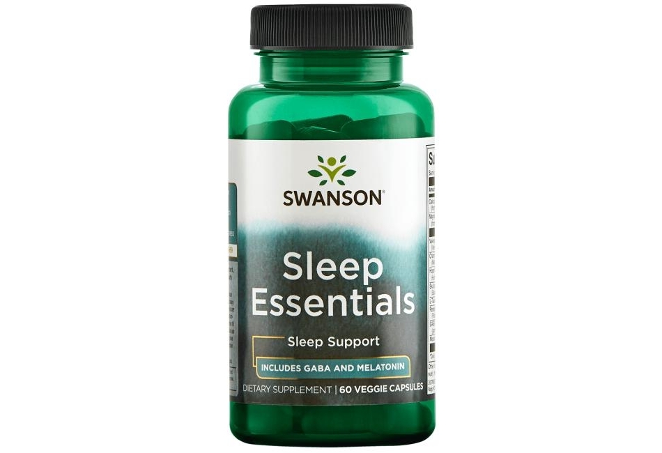 Sleep Essentials 60 вегетариански капсули | Swanson