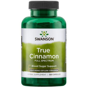 True Cinnamon Full Spectrum 120 капсули | Swanson