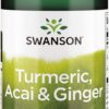 Full Spectrum Turmeric, Acai & Ginger 60 капсули | Swanson