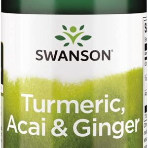 Full Spectrum Turmeric, Acai & Ginger 60 капсули | Swanson