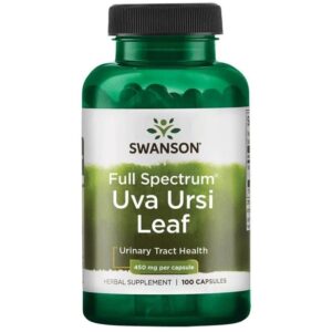 Uva Ursi Leaf 450 100 капсули | Swanson