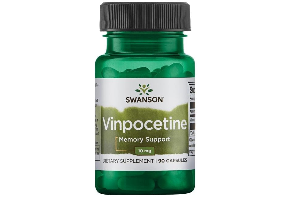 Vinpocetine 10 мг 90 капсули | Swanson