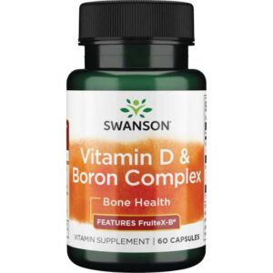 Vitamin D & Boron 60 Капсули | Swanson