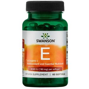 Vitamin E 400 IU 60 гел-капсули | Swanson