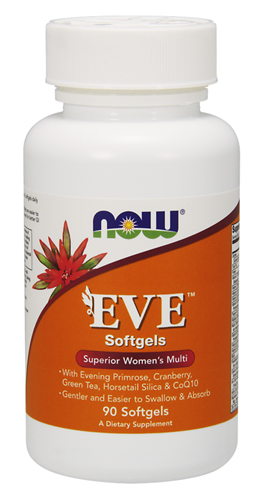 Eve Women's Multiple Vitamin 90 гел-капсули | Now Foods