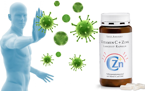 Vitamin C + Zinc (Витамин С и Цинк) Удължено освобождаване капсули на супер цена повишава имунитета.