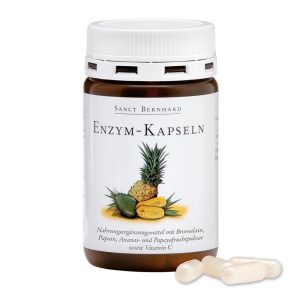 Enzyme + Vitamin C 90 капсули | Sanct Bernhard