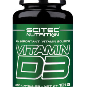 Vitamin D3 480 IU 250 капсули | SCITEC Nutrition