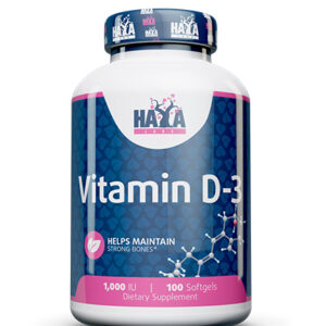 Vitamin D3 1000 IU 100 гел-капсули | Haya Labs