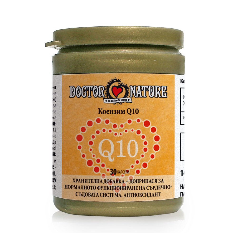 Coenzyme Q10 30 капсули | Doctor Nature