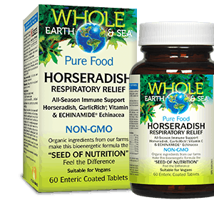 Horseradish Respiratory Relief 60 таблетки | Natural Factors