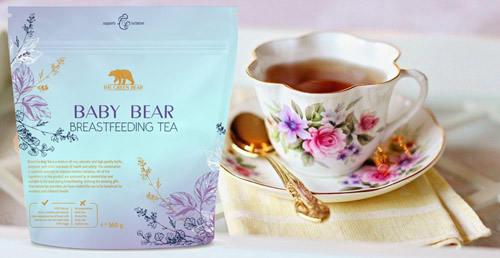 Baby Bear Чай за Кърмачки 160 гр на супер цена от The Green Bear спомага за производството и качествотот на майчината кърма