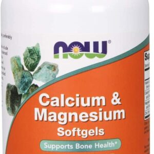 Calcium & Magnesium With Vitamin D-3 and Zinc 120 дражета | Now Foods