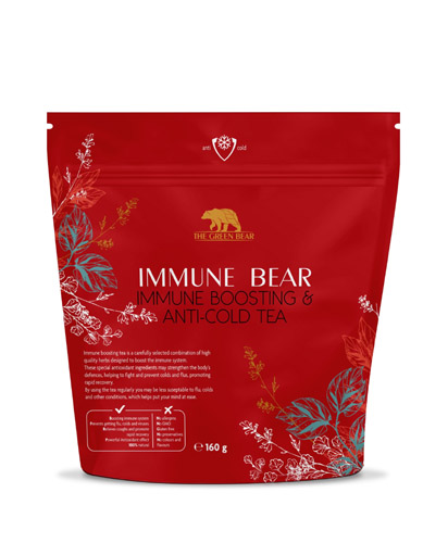 Immune Bear Immune Boosting & Anti-Cold Tea 160 гр | The Green Bear
