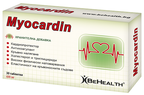 Myocardin 600 мг 30 таблетки | BeHealth