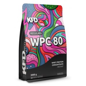 Regular+ WPC 80 Powder 3000 гр Различни Вкусове | KFD Nutrition