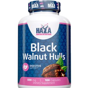 Black Walnut Hulls 500 мг 100 капсули | Haya Labs
