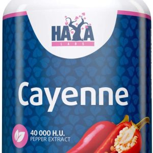 Cayenne Pepper Extract 500 мг 100 капсули | Haya Labs