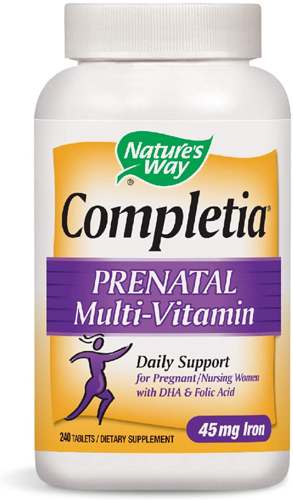 Completia Prenatal Multi-Vitamin With Iron 240 таблетки | Nature's Way